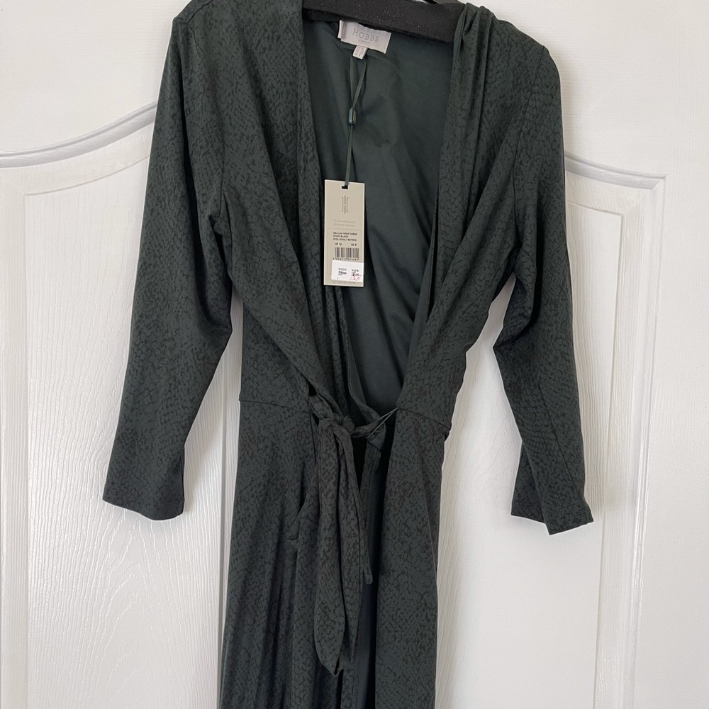 HOBBS London Delilah wrap dress US size 8 brand new
